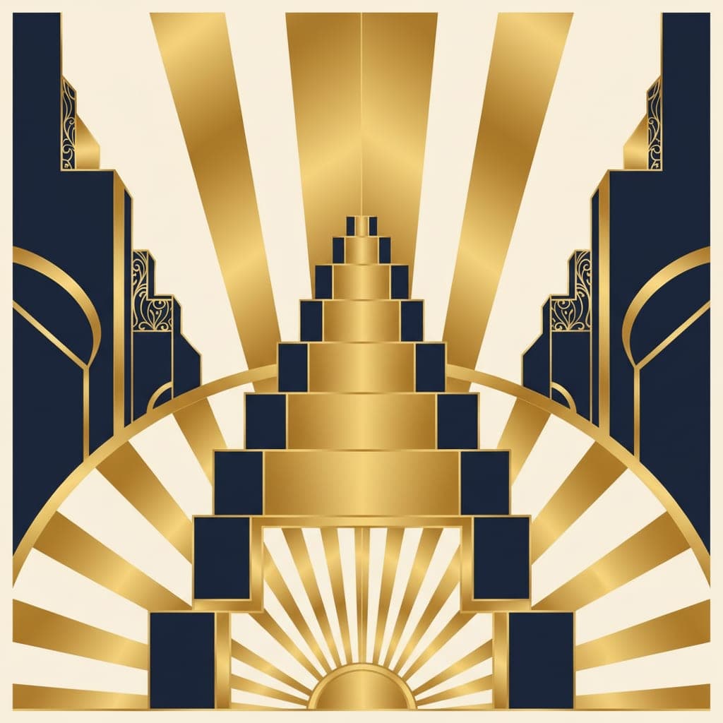 Art Deco Poster sample