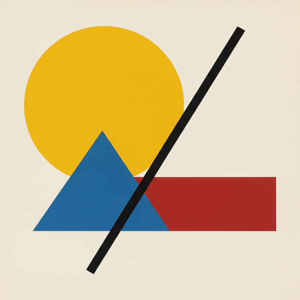 Bauhaus Geometric sample